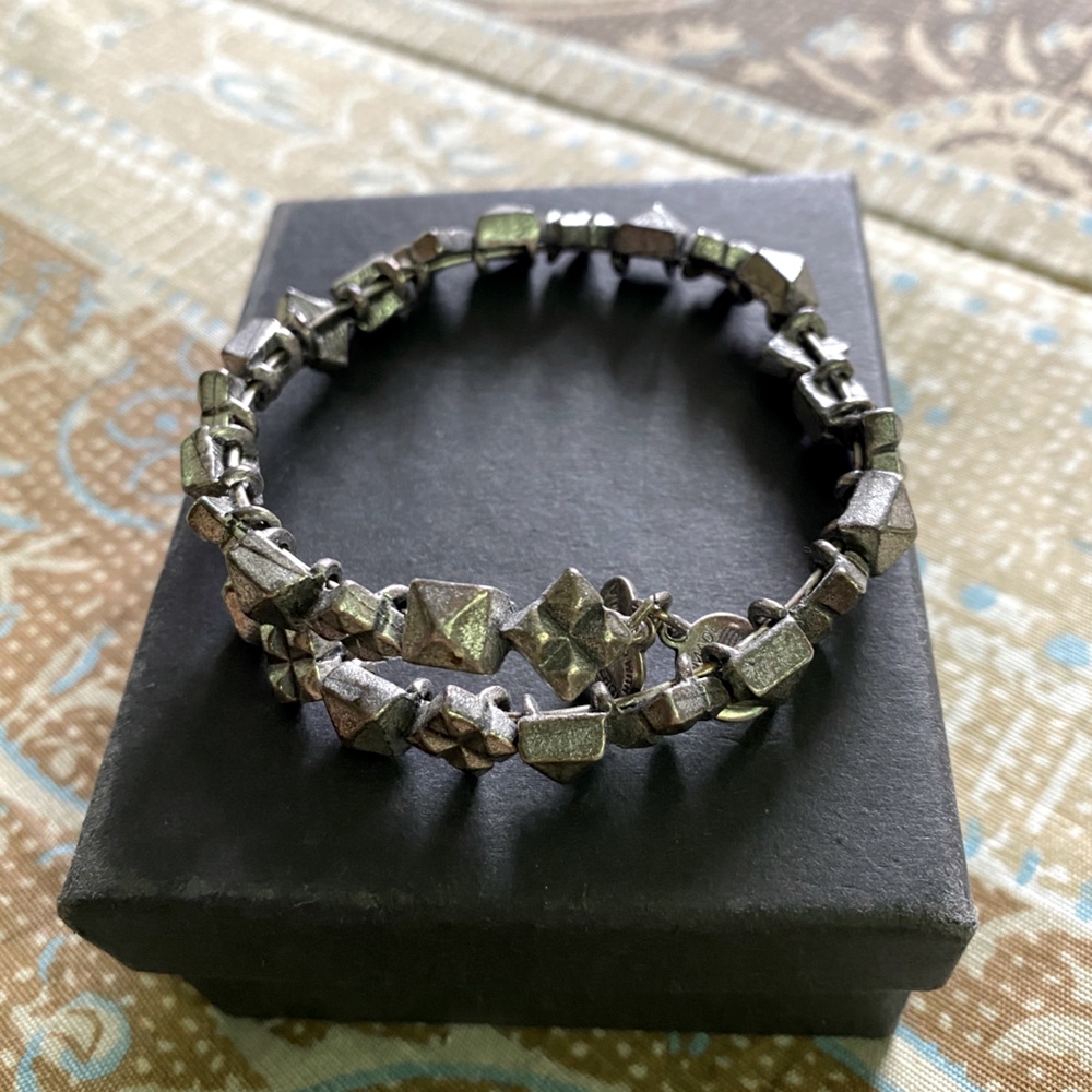 Real Alex and Ani Vintage Sixty Six Wrap Bracelet